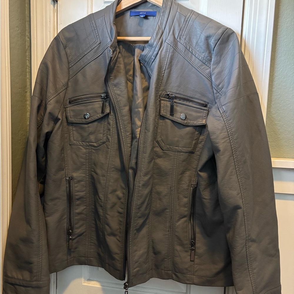Apt. 9 Women's Charcoal Lightweight Jacket